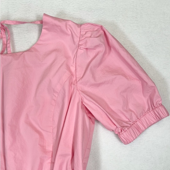 GREYLIN Anthropologie Adriana Poplin Midi Dress‎ Cottagecore Farmhouse Size XS - Picture 6 of 13